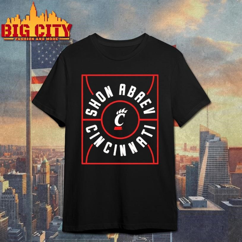 Shon Abaev Cincinnati Bearcats Basketball Shirt Unisex T-shirt, Sweatshirt, Hoodie, Long Sleeve Tee - T-Shirt, Sweatshirt, Hoodie