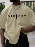 Short Sleeve Printed Victory Pattern Easy Go Work T-Shirts, Hoodie, Sweatshirt - T-Shirt, Sweatshirt, Hoodie