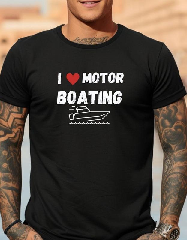Short Sleeve Shirt I LOVE MOTOR BOATING T-Shirts, Hoodie, Sweatshirt - T-Shirt, Sweatshirt, Hoodie