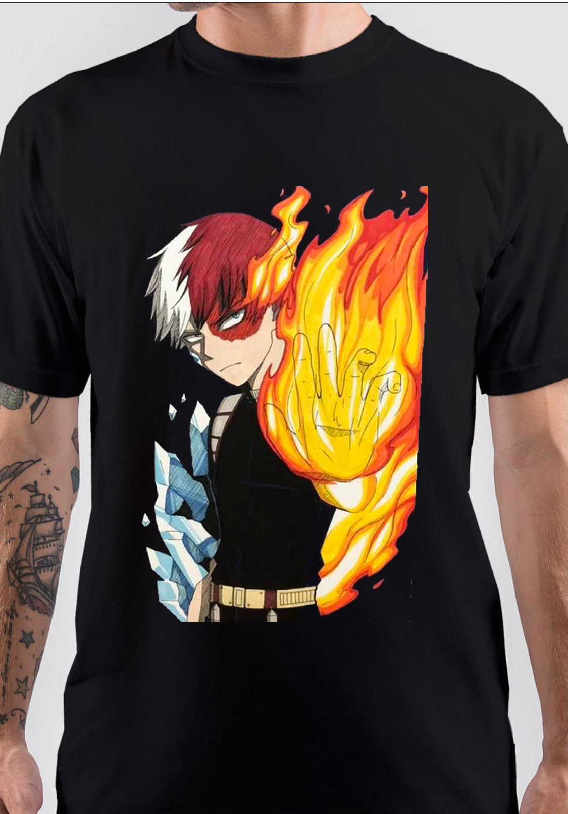 Shoto Todoroki My Hero Academia Style001 T-Shirts, Hoodie, Sweatshirt - T-Shirt, Sweatshirt, Hoodie