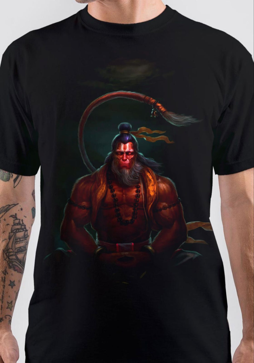 Shri Hanumanji T-Shirts, Hoodie, Sweatshirt - T-Shirt, Sweatshirt, Hoodie