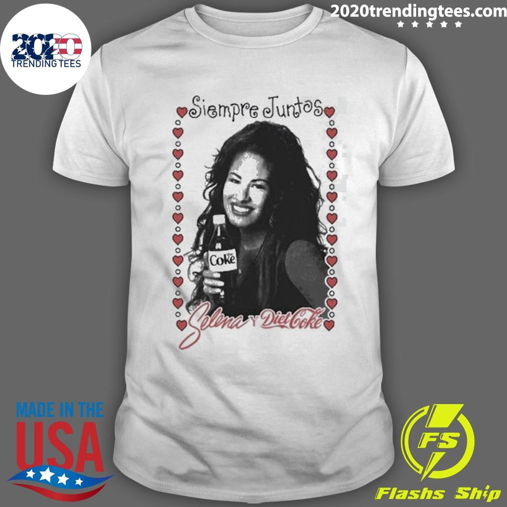 Siempre Juntos Selena x Diet Coke 2026 Tee Shirt Unisex T-shirt, Sweatshirt, Hoodie, Long Sleeve Tee - T-Shirt, Sweatshirt, Hoodie