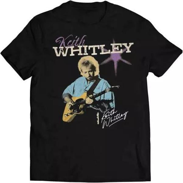 Signed Keith Whitley Purple Guitar Singer Shirt Country Music Lover Shirt Musician T-Shirts, Hoodie, Sweatshirt - T-Shirt, Sweatshirt, Hoodie