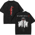 Silent Hill F Art Ghost Horror Game Washed 2 Sided Cotton Gaming Top Print Back Fan Gamer Streetwear Lover T-Shirts, Hoodie, Sweatshirt - T-Shirt, Sweatshirt, Hoodie