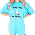 Silliest Goose Loose Shirt Funny Goose Goose Printed Meme Goose Bumps Goose Club Cute Goose Shirt Goose University Shirt Casual Tops Womenswear Menswear Cotton Soft Fabric T-Shirts, Hoodie, Sweatshirt - T-Shirt, Sweatshirt, Hoodie