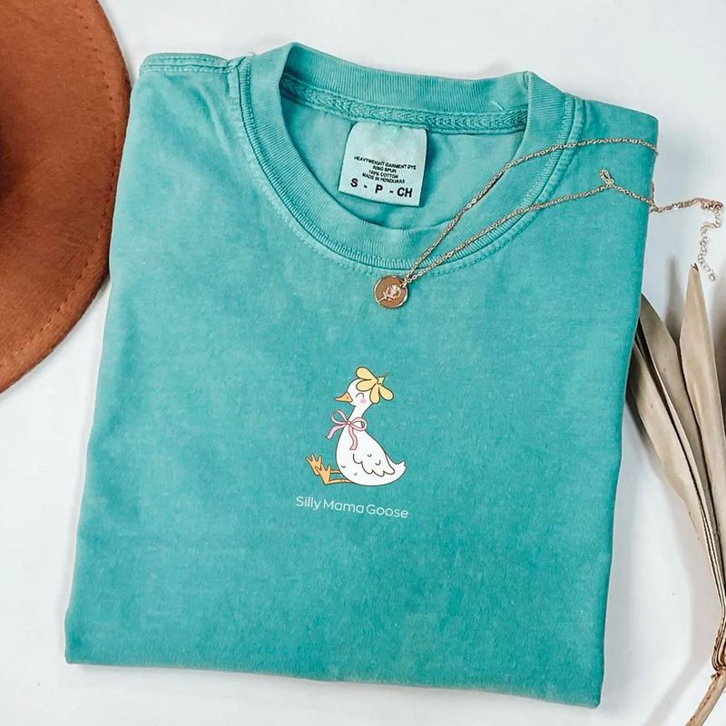 Silly Goose Mama Shirt Custom Silly Goose Shirt Mama Mommy Coquette Bow Silly Goose Funny Cute Goose Lover Shirt T-Shirts, Hoodie, Sweatshirt - T-Shirt, Sweatshirt, Hoodie