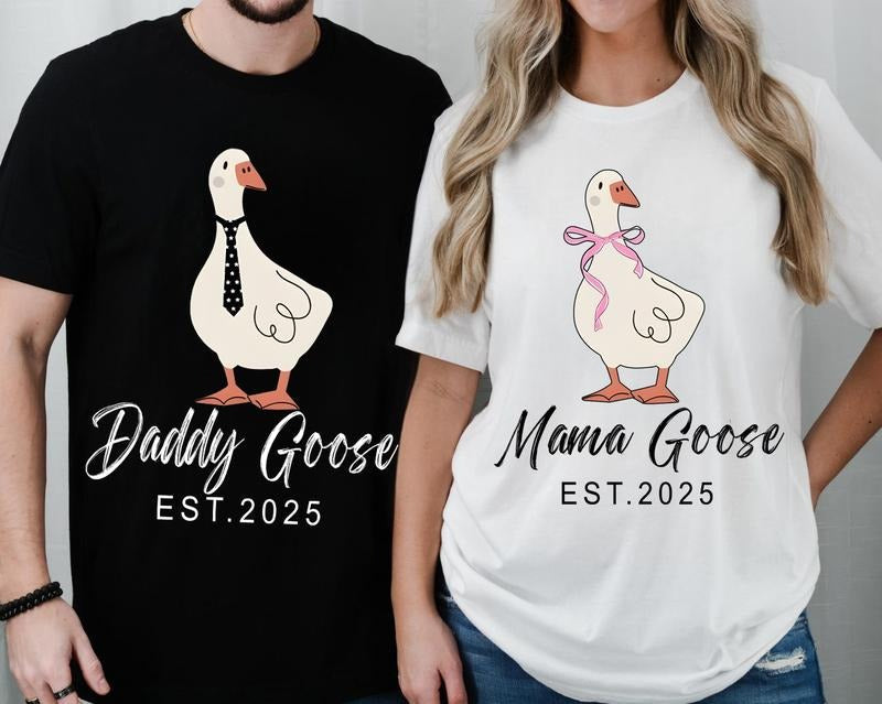 Silly Mama Goose Daddy Goose Shirt Mom Dad Silly Goose Matching Goose Parents Baby Announcement Family T-Shirts, Hoodie, Sweatshirt - T-Shirt, Sweatshirt, Hoodie