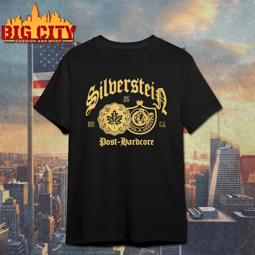 Silverstein Post Hardcore On 2025 Ca shirt Unisex T-shirt, Sweatshirt, Hoodie, Long Sleeve Tee - T-Shirt, Sweatshirt, Hoodie