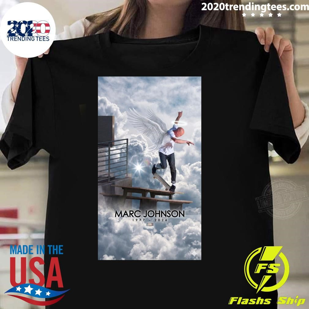Skateboarder Marc Johnson Dead At 49 Shirt Unisex T-shirt, Sweatshirt, Hoodie, Long Sleeve Tee - T-Shirt, Sweatshirt, Hoodie