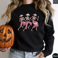 Skeleton Dancing Shirt Skeleton Dance Lights Skull Sweatshirtchristmas Giftskeleton T-Shirts, Hoodie, Sweatshirt - T-Shirt, Sweatshirt, Hoodie