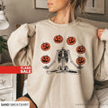 Skeleton Halloween Shirt Pumpkin Halloween Pumpkin Shirt Fall Spooky Season Fall Shirts T-Shirts, Hoodie, Sweatshirt - T-Shirt, Sweatshirt, Hoodie