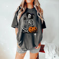 Skeleton Pumpkin Shirt Coffee Lover Skeleton Shirt Fall Coffee Latte Shirt Retro Halloween Shirt Halloween Shirt T-Shirts, Hoodie, Sweatshirt - T-Shirt, Sweatshirt, Hoodie