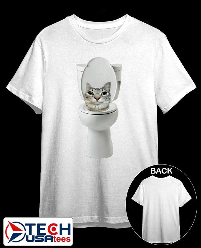 Skibidi Cat meme shirt Unisex T-shirt, Sweatshirt, Hoodie, Long Sleeve Tee - T-Shirt, Sweatshirt, Hoodie