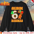 Skibidi Rizzmas 67 Funny Six Seven Meme Christmas shirt Unisex T-shirt, Sweatshirt, Hoodie, Long Sleeve Tee - T-Shirt, Sweatshirt, Hoodie