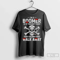 Skull Smoking Im A Boomer So If You Dont Want Your Feelings Hurt Walk Away Unisex T-shirt, Sweatshirt, Hoodie, Long Sleeve Tee - T-Shirt, Sweatshirt, Hoodie