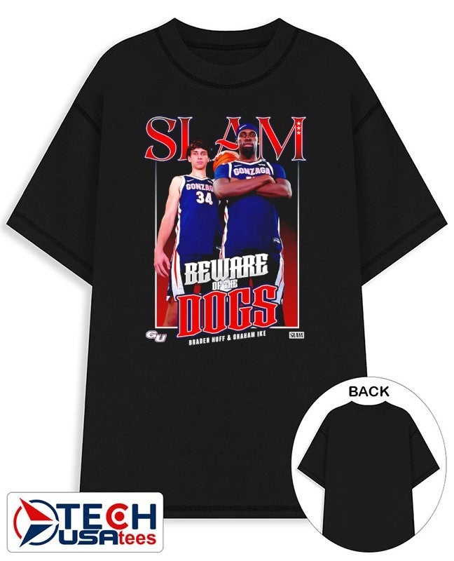 Slam Beware of the Dogs Braden Huff and Graham Ike shirt Unisex T-shirt, Sweatshirt, Hoodie, Long Sleeve Tee - T-Shirt, Sweatshirt, Hoodie