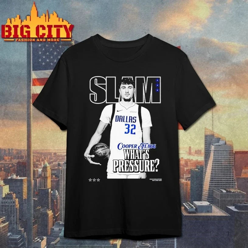 Slam Cooper Flagg Dallas Mavericks shirt Unisex T-shirt, Sweatshirt, Hoodie, Long Sleeve Tee - T-Shirt, Sweatshirt, Hoodie