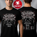 Slaughter To Prevail North America 2026 Tour Schedule Tour Dates Two Sided Shirt Unisex T-shirt, Sweatshirt, Hoodie, Long Sleeve Tee - T-Shirt, Sweatshirt, Hoodie