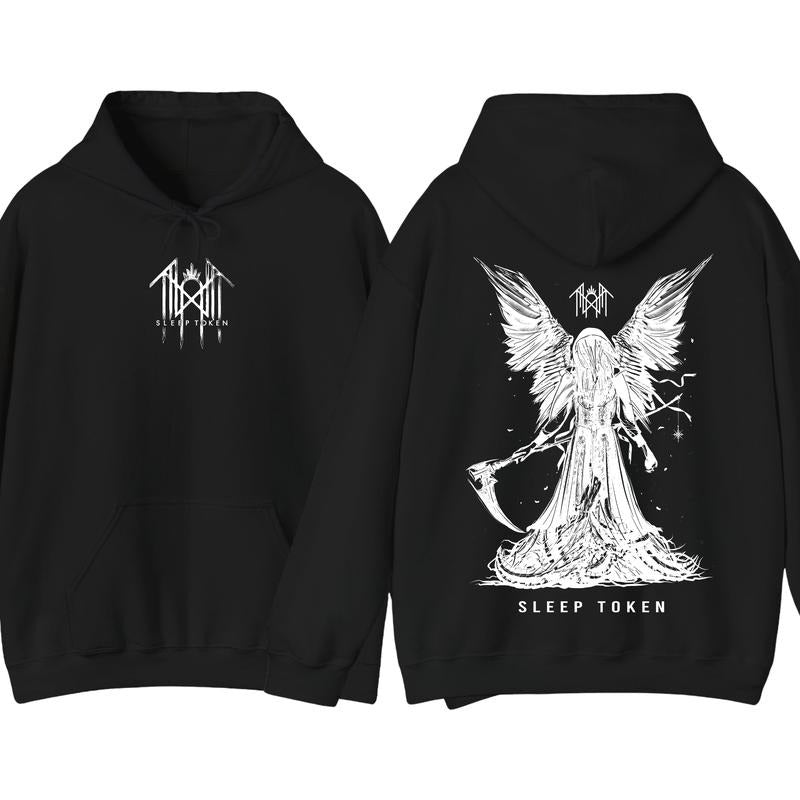 Sleep Token Band 2 Sided Sleep Token Tour 2025 Music Lover T-Shirts, Hoodie, Sweatshirt - T-Shirt, Sweatshirt, Hoodie