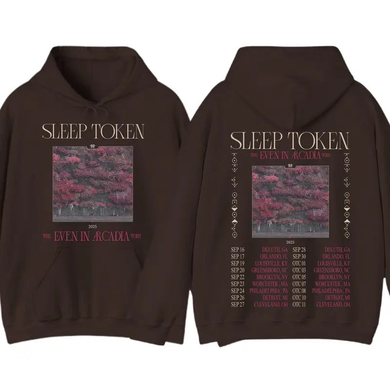 Sleep Token Even Arcadia Sleep Token Tour 2025 Shirt Flamingo Sleep Token Rock Music Fans T-Shirts, Hoodie, Sweatshirt - T-Shirt, Sweatshirt, Hoodie