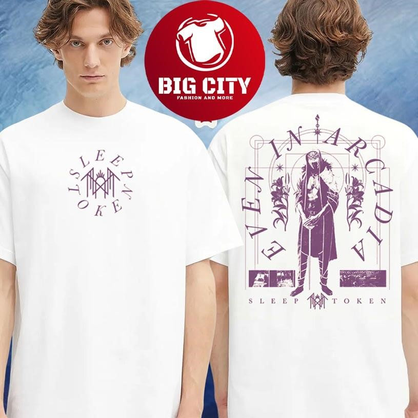 Sleep Token Feather Sword Even In Arcadia 2025 Two Sided Shirt Unisex T-shirt, Sweatshirt, Hoodie, Long Sleeve Tee - T-Shirt, Sweatshirt, Hoodie