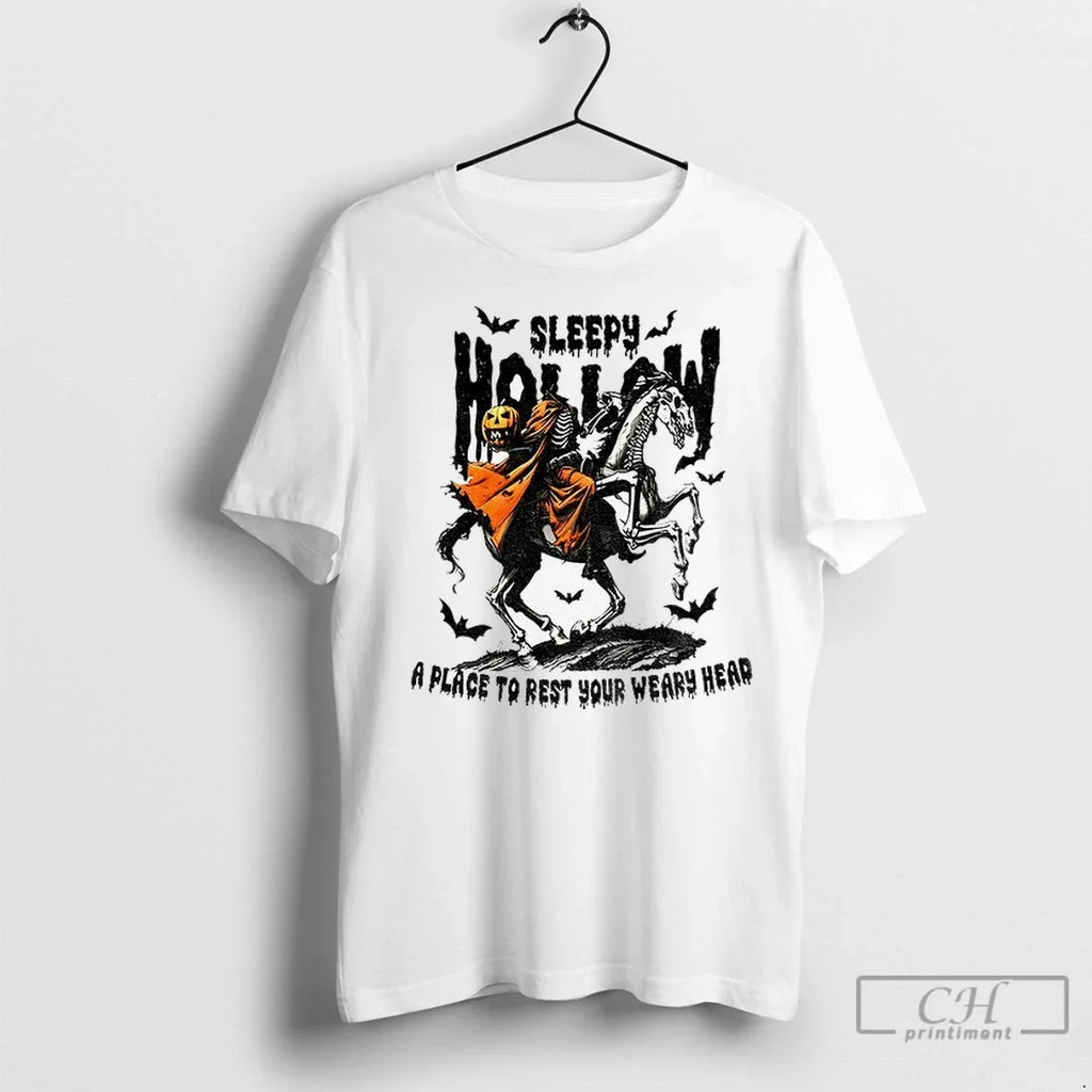 Sleepy Hollow The Legend Of Sleepy Hollow A Place To Rest Your Weary Head Unisex T-shirt, Sweatshirt, Hoodie, Long Sleeve Tee - T-Shirt, Sweatshirt, Hoodie