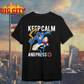 Sly Cooper Keep Calm And Press O shirt Unisex T-shirt, Sweatshirt, Hoodie, Long Sleeve Tee - T-Shirt, Sweatshirt, Hoodie