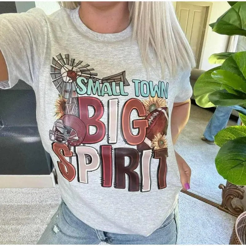 Small Town Big Spirit T-Shirts, Hoodie, Sweatshirt - T-Shirt, Sweatshirt, Hoodie