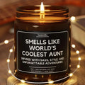 Smells Like World'S Coolest Aunt Candle Aunt Funny Aunt Candle Family Funny Candle Her Aroma Decor T-Shirts, Hoodie, Sweatshirt - T-Shirt, Sweatshirt, Hoodie