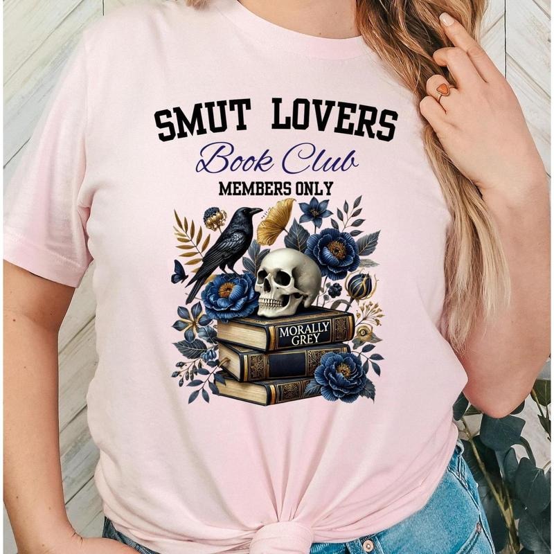 Smut Lovers Shirt Gothic Romance Book Club Dark Fantasy Reading Spicy Book Lover Shirt Gothic Literature Shirt T-Shirts, Hoodie, Sweatshirt - T-Shirt, Sweatshirt, Hoodie