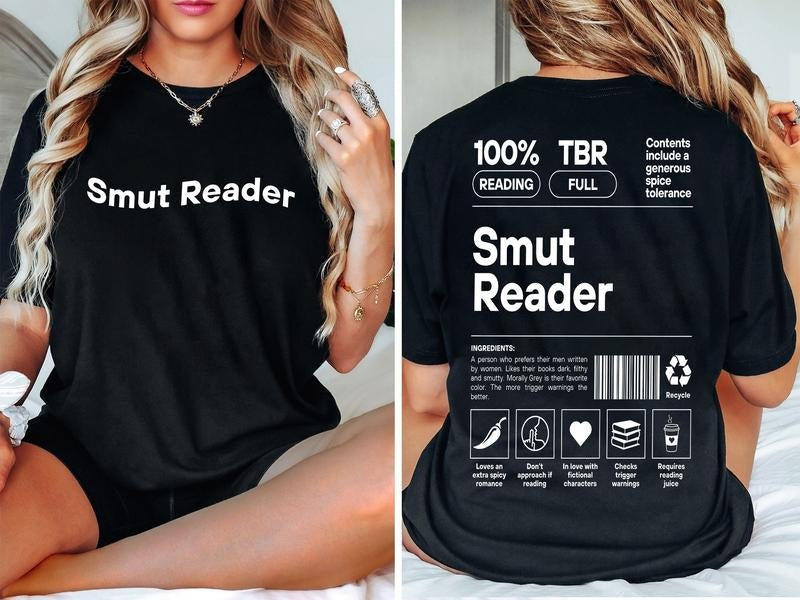 Smut Reader Dark Romance Reader Romantasy Reader Bookish Her Book Lover Booktok T-Shirts, Hoodie, Sweatshirt - T-Shirt, Sweatshirt, Hoodie
