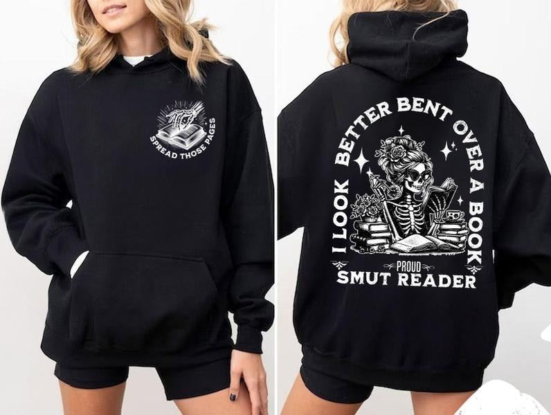 Smut Readers Book Lover Her Funny Reading Shirt Spread Those Pages Spicy Reader Novelty Funny Mom Dark Romance T-Shirts, Hoodie, Sweatshirt - T-Shirt, Sweatshirt, Hoodie