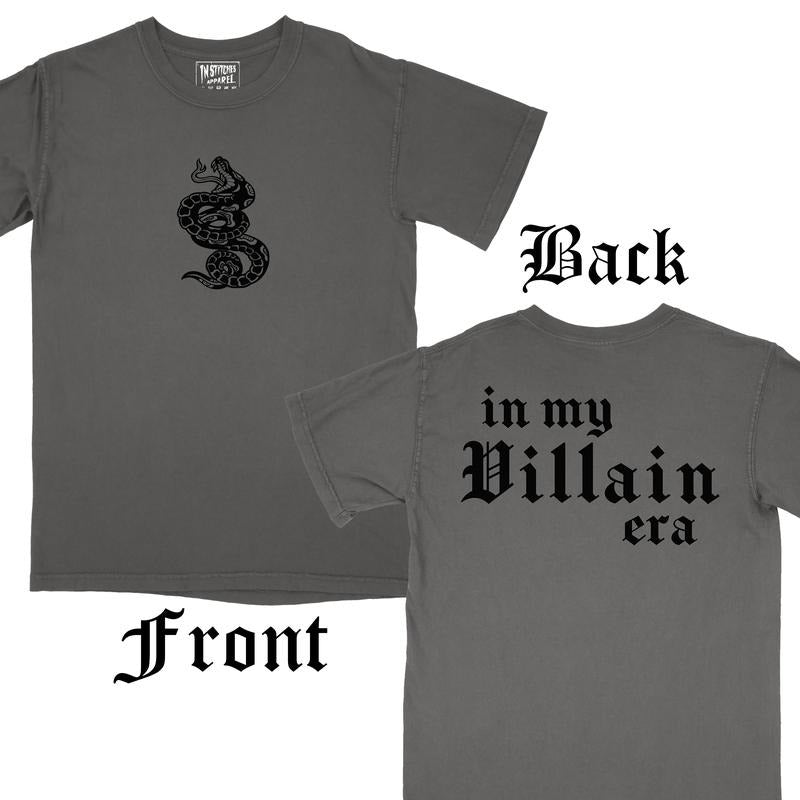 Snake Villain Era (TM) Comfort Color Casual T-Shirts, Hoodie, Sweatshirt - T-Shirt, Sweatshirt, Hoodie