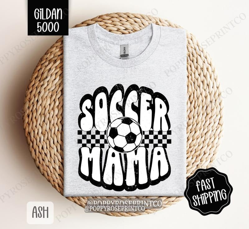 Soccer Mama Shirt Gildan Sports Mom Cute Soccer Mom Plus Sizes T-Shirts, Hoodie, Sweatshirt - T-Shirt, Sweatshirt, Hoodie