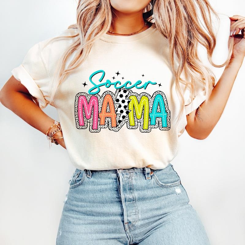 Soccer Mama Soccer Bright Doodle Dalmatian Dots Soccer Mom Shirt Soccer T-Shirts, Hoodie, Sweatshirt - T-Shirt, Sweatshirt, Hoodie