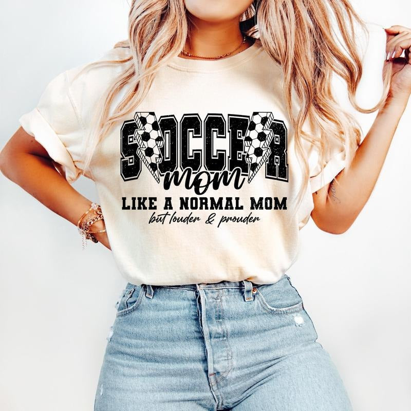 Soccer Mom Retro Soccer Loud Proud Soccer Mama Soccer Soccer Shirt Game Day Soccer Team T-Shirts, Hoodie, Sweatshirt - T-Shirt, Sweatshirt, Hoodie