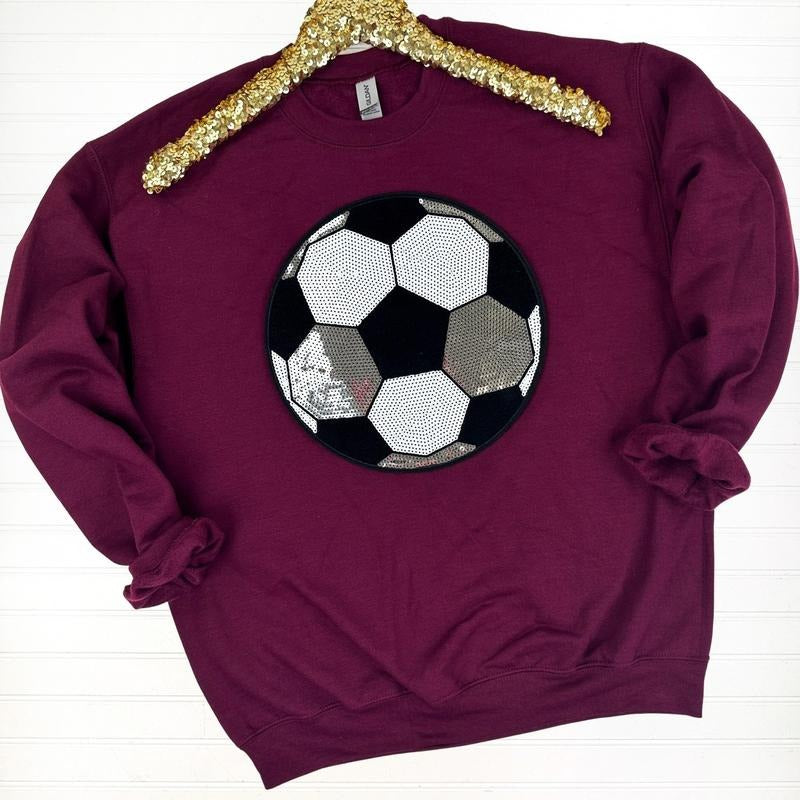 Soccer Sequin Patch T-Shirts, Hoodie, Sweatshirt - T-Shirt, Sweatshirt, Hoodie