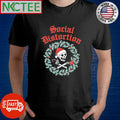 Social Distortion Skelly Wreath Merry Christmas shirt Unisex T-shirt, Sweatshirt, Hoodie, Long Sleeve Tee - T-Shirt, Sweatshirt, Hoodie