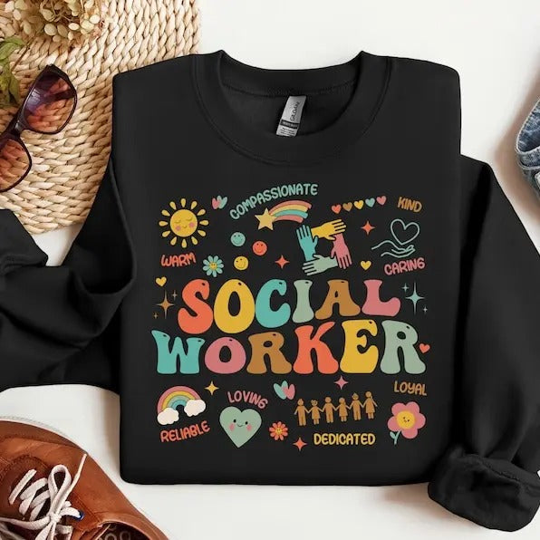 Social Worker Social Worker School Counselor Therapist Social Worker School Social Work T-Shirts, Hoodie, Sweatshirt - T-Shirt, Sweatshirt, Hoodie