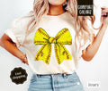 Softball Bow Shirt Comfort Colors Softball Womenswear T-Shirts, Hoodie, Sweatshirt - T-Shirt, Sweatshirt, Hoodie