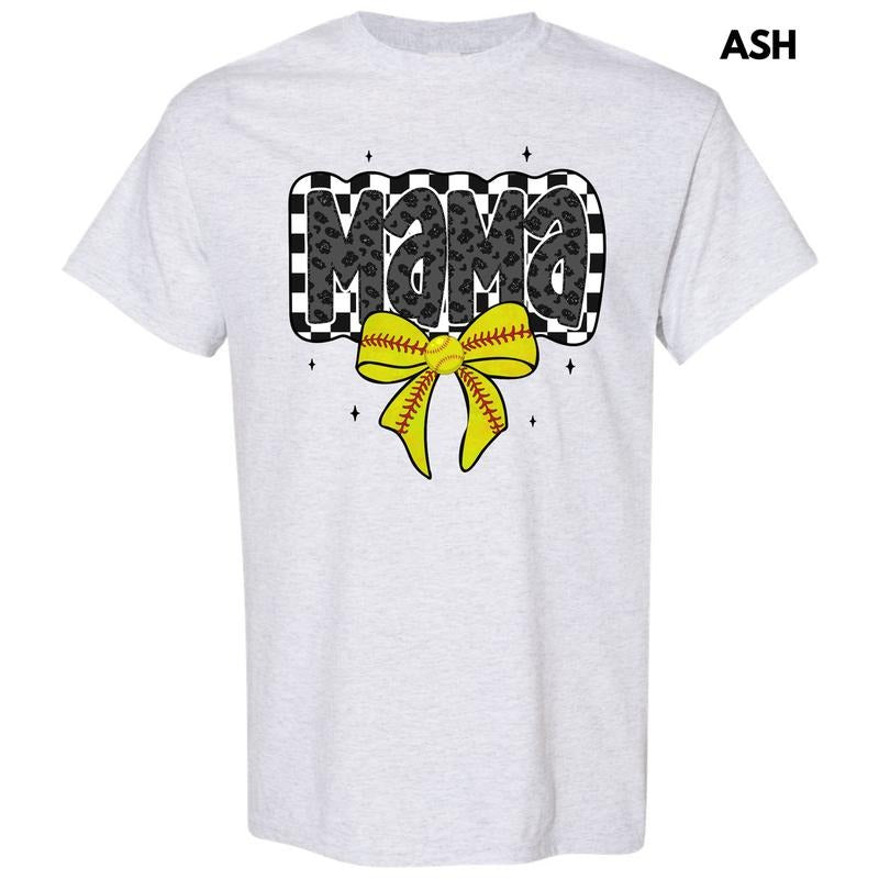 Softball Checkered Mama Gildan Short Sleeve 'NLB' T-Shirts, Hoodie, Sweatshirt - T-Shirt, Sweatshirt, Hoodie