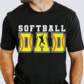 Softball Dad Shirt Sports Dad Game Day 100% Cotton T-Shirts, Hoodie, Sweatshirt - T-Shirt, Sweatshirt, Hoodie