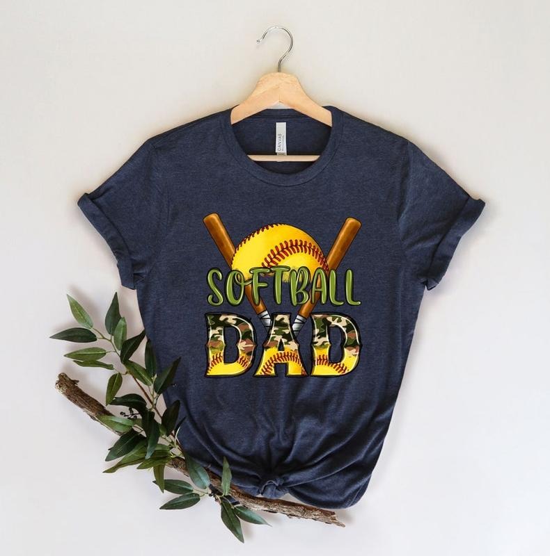 Softball Dad Shirts Softball Dad Softball Shirts Dad Family Softball Shirts Game Day Shirts Dad T-Shirts, Hoodie, Sweatshirt - T-Shirt, Sweatshirt, Hoodie