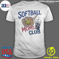 Softball Mom Club Shirt Unisex T-shirt, Sweatshirt, Hoodie, Long Sleeve Tee - T-Shirt, Sweatshirt, Hoodie