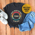 Solar Eclipse 2024 Shirt Custom State City Sun Moon Totality 2024 482024 Great American Eclipse States Canada Mexico New York Ohio T-Shirts, Hoodie, Sweatshirt - T-Shirt, Sweatshirt, Hoodie