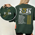 Solar Eclipse 2024 Shirt Double Sided Shirt April 8th 2024 Shirt Celestial Shirt Eclipse Lover Eclipse Event 2024 Shirt T-Shirts, Hoodie, Sweatshirt - T-Shirt, Sweatshirt, Hoodie