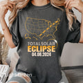 Solar Eclipse 2024 Astronomical Event Sun Moon Eclipse Shirt Her Lunar T-Shirts, Hoodie, Sweatshirt - T-Shirt, Sweatshirt, Hoodie