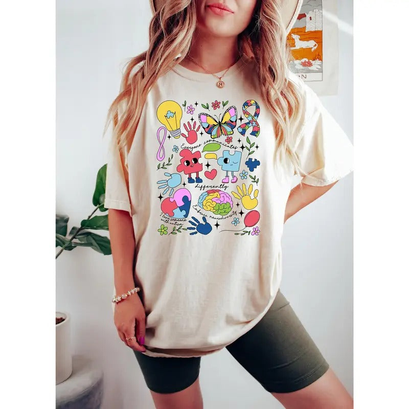 Somebody'S Loud & Proud Autism Mama Shirt Autism Awareness Shirt Autism Mom Shirt Neurodivergent Shirt Everyone Communicates Differently T-Shirts, Hoodie, Sweatshirt - T-Shirt, Sweatshirt, Hoodie