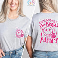Somebodys Feral Aunt Shirt Funny Aunt Aunt Shirt Family Cute Family Cute Aunt Shirt Family Cute Aunt T-Shirts, Hoodie, Sweatshirt - T-Shirt, Sweatshirt, Hoodie