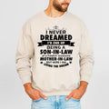 Son Law I Never Dreamed I'D End Up Being Son Law Wedding Groom Casual T-Shirts, Hoodie, Sweatshirt - T-Shirt, Sweatshirt, Hoodie